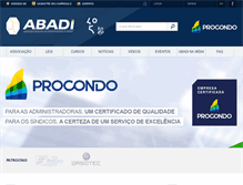Tablet Screenshot of abadi.com.br